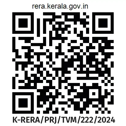 RERA registration QR code for The Artle villas in Trivandrum