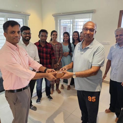 KEY HANDOVER CEREMONY:SIBI JACOB & FAMILY