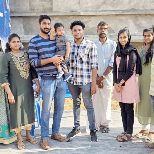 STONE LAYING CEREMONY:ANOOP KT & FAMILY