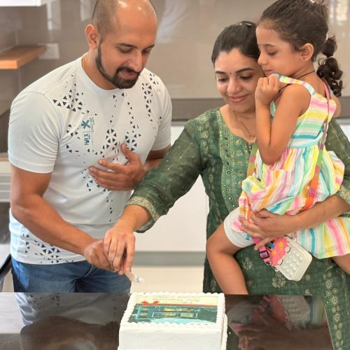 KEY HANDOVER CEREMONY:DEVADATH & NITHYA