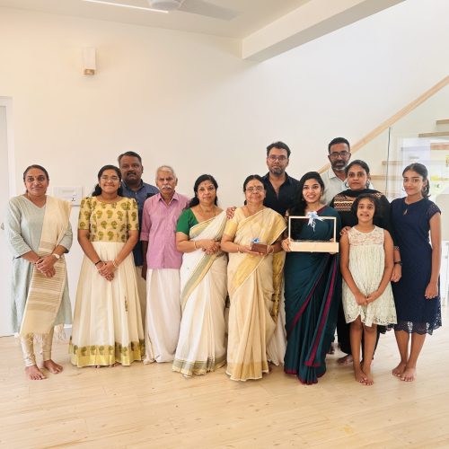 KEY HANDOVER CEREMONY:ROOPESH & FAMILY