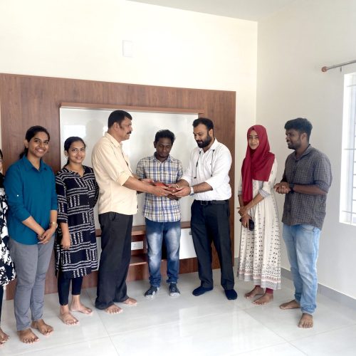 KEY HANDOVER CEREMONY :JOEL JOHNSON & FAMILY