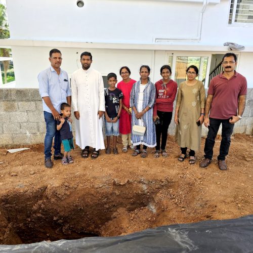 STONE LAYING CEREMONY:SHINMON & FAMILY